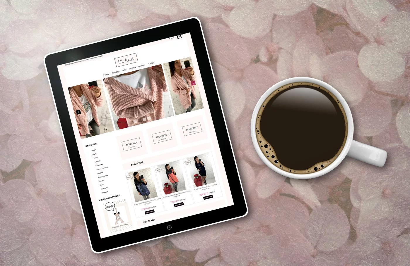 Stworzenie butiku online - odzież damska i dodatki
