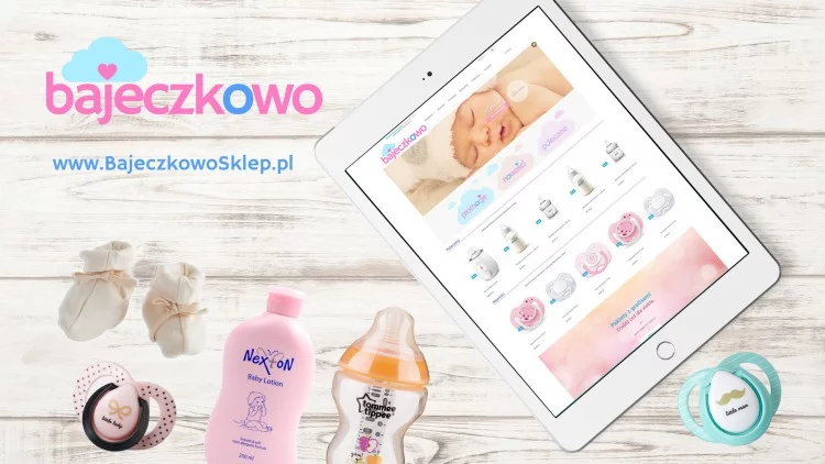 Online store with baby goods.